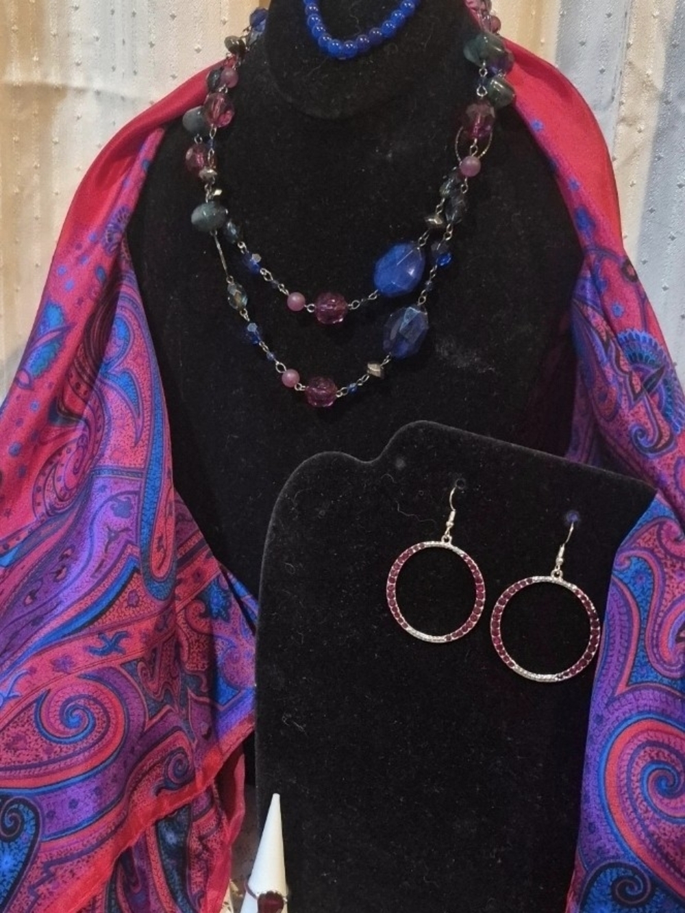 ✨ 5-Pc Boho Jewel Tone Accessory Set! 🌸